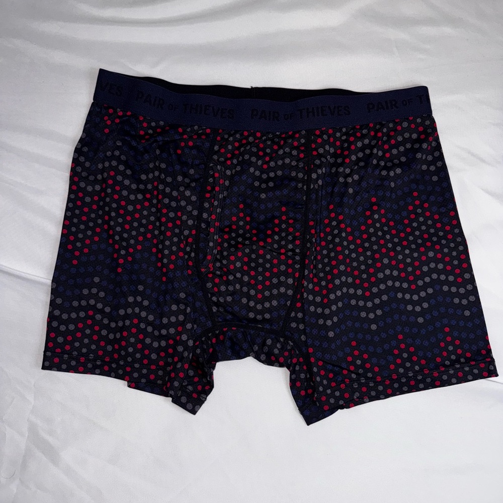 Pair of thieves Men's Boxer Briefs - Black and Red
